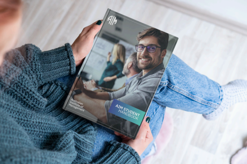Cover of the AIM Student Handbook