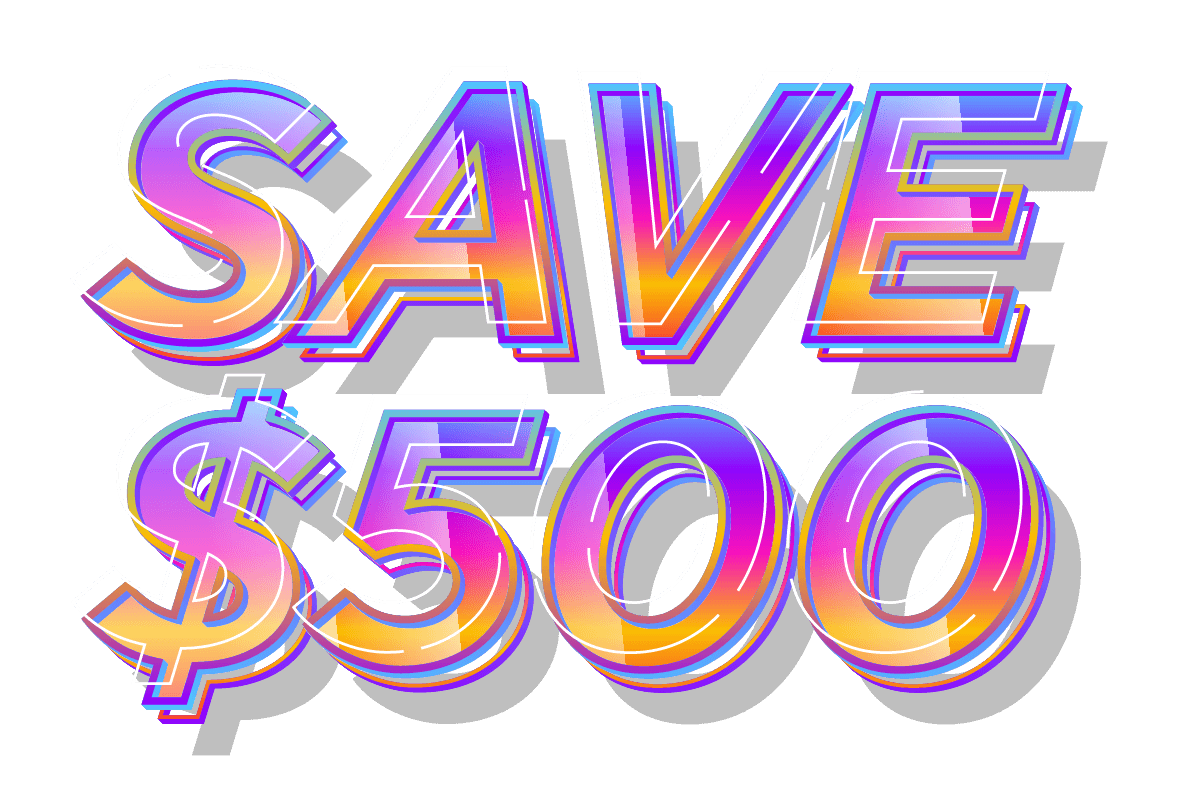 Save $500.00